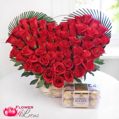 Chocolaty Heart Shape Gift