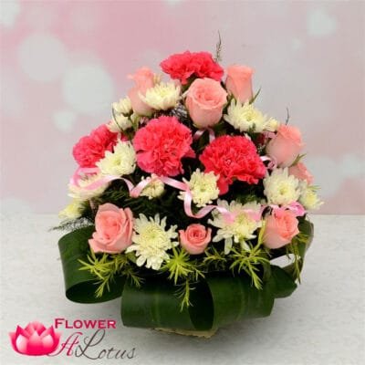 Cute Mix Arrangement In A Vase