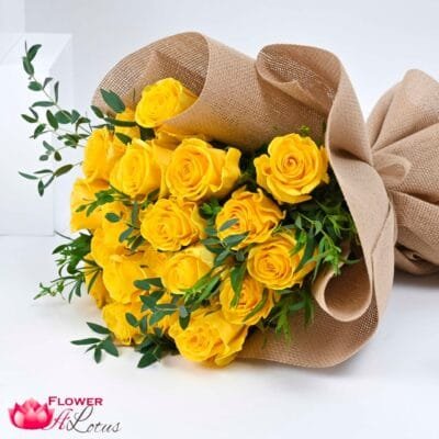 Bouquet of yellow flower