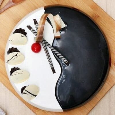 Choco-Vanilla Cake