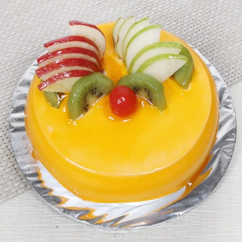 Mango Rose Fairy Cakee | Online Fruit Cake Delivery Near Me KL/PJ
