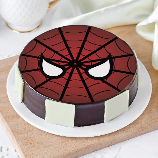 Hulk Smash - Spiderman Cake - Aayi's Recipes