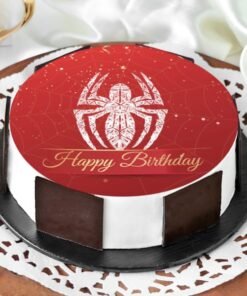 Spiderman birthday cake Half kg