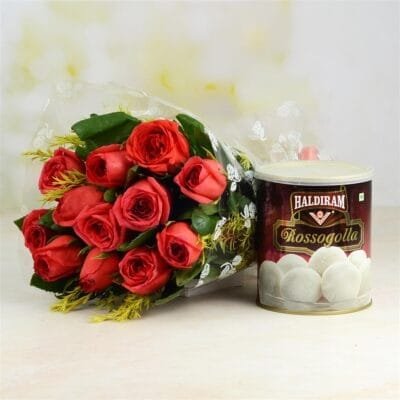 A Sweet Tale of Roses and Rasgulla