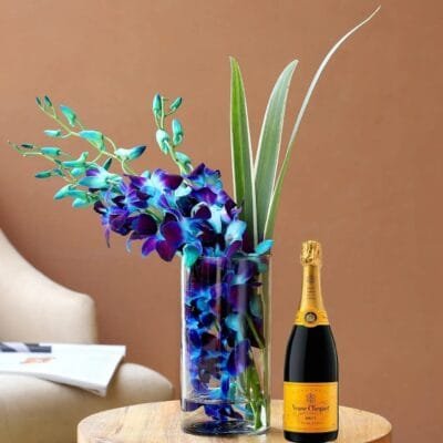 Blue Orchids N Champagne