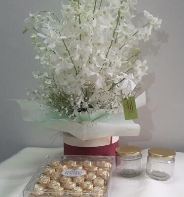 White Heaven with Ferrero Rocher