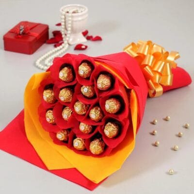 Bouquet of Ferrero Rocher