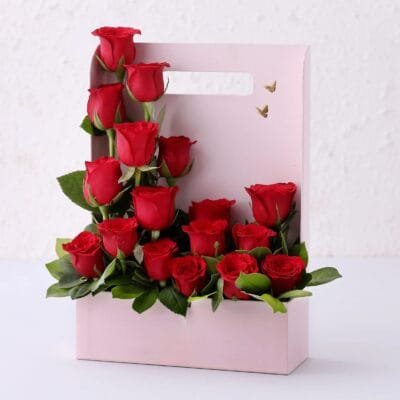 Red Roses Gift Arrangement