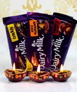 Dairy Milk and Diya's Combo