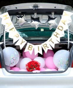 Happy Birthday Car Decoration