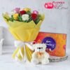 Mix Roses Teddy & Celebration